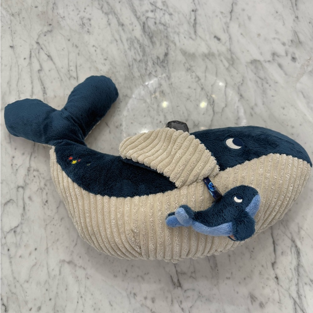 NEW Large Baby Activity Whale Toy Paulie's Adventure Moulin Roty France - Picture 8 of 11
